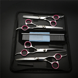 Juego de Tijeras de Peluquería Profesional Duraderas y Reutilizables de Alta Calidad, Kit de Cuidado de Belleza para Mascotas - Product Image 3