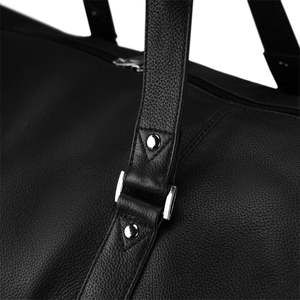 Bolsa de Viaje de Cuero Genuino Premium para Hombre y Mujer con Amplio Compartimento Principal y Múltiples Bolsillos - Product Image 4