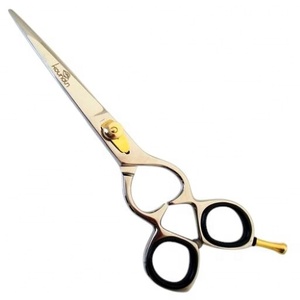 KOUNAIN Ciseaux de coupe de cheveux droits en acier inoxydable professionnels Rasoir tranchant pour salon de coiffure et de beauté Utilisation confortable - Product Image 6