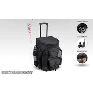 Bolsa de Equipamiento de Béisbol con Ruedas y Logotipo Personalizado, con Soporte para Múltiples Bates, Impermeable, de Poliéster, para Entrenamiento y Viajes - Product Image 5