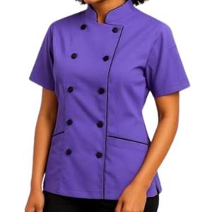Uniforme de Bar Personalizado de Algodón de Manga Larga Unisex para Personal de Restaurante y Hotel, Ropa de Trabajo Transpirable, Suministro al por Mayor OEM - Product Image 5