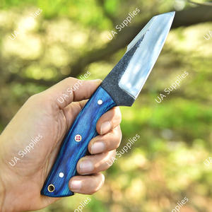 Cuchillo de Supervivencia Táctico de Acero al Carbono de Grado Industrial, Forjado a Mano, de Alta Calidad, con Hoja Fija para Caza y Camping, Pakka OEM - Product Image 4