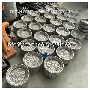 Caja de pañuelos de madreperla auténtica para estilos interiores y espacios de lujo con caja de pañuelos Premium con artesanía de mosaico de perlas - Product Image 4