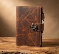 Carnet en cuir personnalisé, couverture de carnet en cuir A5, journal de prière, cadeau de Noël pour petit ami, cadeau de remise de diplôme