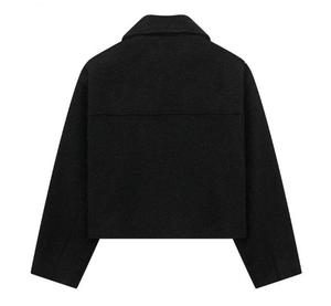 Veste Courte en Laine Douce pour Femme – Nouvelle Collection Printemps 2026, Manteau Court en Laine Léger et Décontracté, Vêtement d'Extérieur pour Femme - Product Image 5