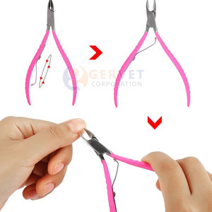 Hot Sale High Quality Professional Stainless Steel Nail & Cuticle Nippers Straight Blade Wide Jaw Opening for Finger <b>Toe</b> Use - Product Image 6