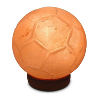Lampe de sel en forme de ballon de football, artisanale, décorative, fabricant et exportateur, produit personnalisé très demandé