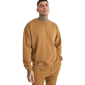 เสื้อสเวตเชิ้ตผู้ชายแบบสวมใส่สบาย ทรงปกติ ไหล่ตก ระบายอากาศได้ดี แฟชั่นเรียบง่าย สั่งทำได้ ขายส่งแบบใหม่ ขายดีที่สุด เหมาะสำหรับฤดูหนาว อุ่นสบาย - Product Image 2