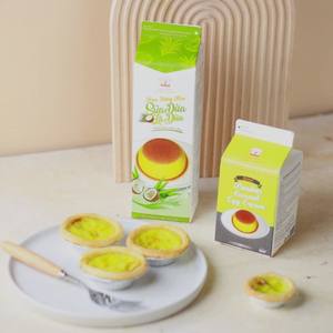 Proveedor Fabricante, Envío Rápido, Crema No Láctea de Alta Calidad, OEM/ODM, HALAL, Crema de Huevo de Coco Pandan, Crema de Huevo Sin Cocinar, 1KG - Product Image 3