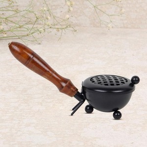 Elegante y maravilloso quemador de incienso metálico grabado con diseño personalizado, tamaño y forma a medida, a un precio aceptable. - Product Image 1