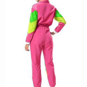 Chaqueta Deportiva Cortavientos de Alta Calidad para Mujer, Estampado Personalizado, Estilo Deportivo Informal, Cuello Alto, Conjunto de 2 Piezas de Nailon y Algodón - Product Image 5