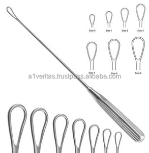 ชุดเครื่องมือขูดโพรงมดลูก A-1 VERITAS, เครื่องมือผ่าตัดทางนรีเวชวิทยาทำจากเหล็กกล้าไร้สนิม, ใช้งานด้วยมือ, ใช้ซ้ำได้, ได้รับการรับรองมาตรฐาน CE ระดับ I - Product Image 2