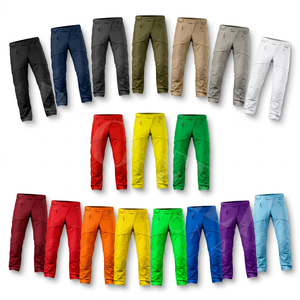 Customized Printed Own Logo Design Motorcycle Riding Pants Slim Fit Biker Pants Durable Protective Riding Trousers Outdoor Wear - Product Image 1