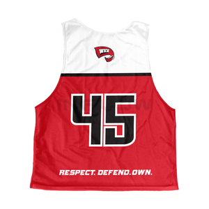 Uniformes de lacrosse pour hommes en mesh haute performance, entièrement sublimés, maillot de lacrosse, short de lacrosse, uniforme de football américain - Product Image 2