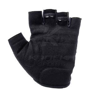 Gants de cyclisme en cuir à demi-doigts - Durables, antidérapants, avec sangle de poignet réglable pour les longues distances et l'usage quotidien - Product Image 2