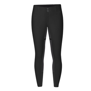 Jodhpurs et pantalons d'équitation élégants pour femmes avec ceinture élastique et poches profondes pour un confort et une flexibilité optimaux en écurie - Product Image 2