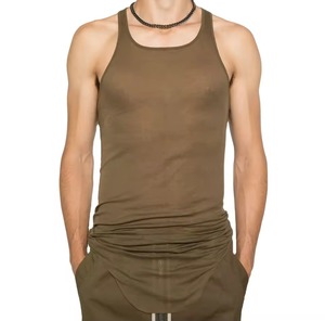 เสื้อกล้ามตาข่ายผู้ชาย ระบายอากาศได้ดี ผลิตจากผ้าฝ้าย 100% พร้อมส่ง - Product Image 4