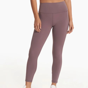 Leggings d'entraînement taille haute pour femmes, collants de yoga et de fitness extensibles pleine longueur, pantalons de sport slim pour la gym, vente en gros OEM personnalisée - Product Image 1