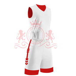 Durable <b>Athletic</b> Team Wear With Breathable Reversible Basketball Uniform Lightweight Jersey Shorts For Training - Product Image 3