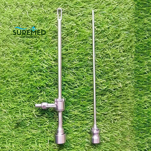 Gaine d'endoscope pour chirurgie de lifting des sourcils, 4 mm x 17,5 cm, instrument chirurgical à 30 degrés avec orifice orienté vers le haut - Product Image 1