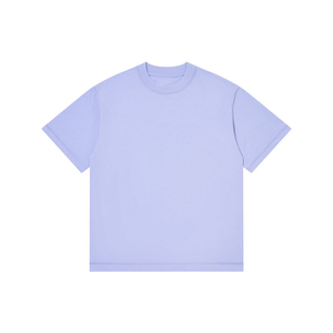 เสื้อยืดคอกลมโอเวอร์ไซส์ ผ้าฝ้าย 100% สำหรับผู้ชาย ปี 2025 สกรีนโลโก้ด้านหน้าแบบดิจิทัล ผ้าคุณภาพสูง รับผลิตแบบ OEM - Product Image 6
