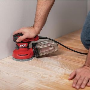 SKIL 5pc Random Orbital Sander Set with Cyclonic Dust Box & Sanding Sheets <b>Abrasive</b> <b>Tools</b> - Product Image 3