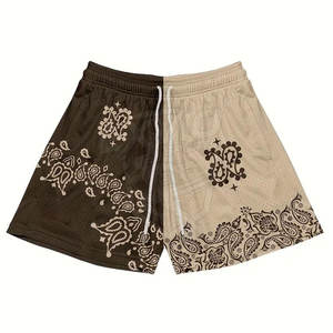 Shorts en mesh de haute qualité, shorts de sport décontractés, shorts unis pour hommes, shorts en mesh pour adultes, utilisation estivale. - Product Image 2