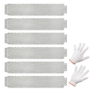 Set di 6 Bordatori per Prato in Metallo Zincato da 20 Piedi per una Cura Perfetta del Prato - Product Image 4