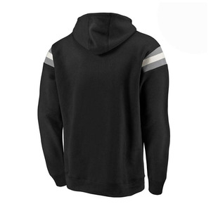 Men's Winter Casual Pullover Hoodie Sweatshirt Breathable 100% Polyester Eco-Friendly Zipper Solid Long Sleeve Oem Service - Product Image 3