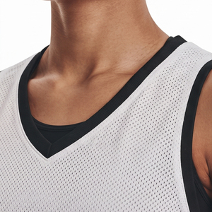Camisetas de Entrenamiento de Baloncesto de Alto Rendimiento para Mujer, Camiseta de Baloncesto con Cuello en V, Sin Mangas, de Malla Transpirable - Product Image 4