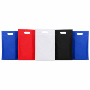 Bolsa de Compras Ecológica Blanca de Tela No Tejida con Corte en D, Elegante y Sencilla, para Empaquetado Promocional al por Mayor, Ideal para Bolsas de Regalo OEM - Product Image 4