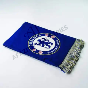 Hot Sale Custom Knitted Logo <b>Scarves</b> for <b>Men</b> Long Acrylic Team Football <b>Scarf</b> for Winter for Sports and Clubs - Product Image 2