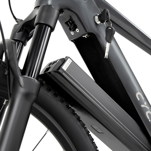 Vélo électrique léger en alliage d'aluminium EM5 avec pneus de 29/27,5x2,25 pouces, batterie au lithium 48V 15Ah, moteur Bafang à montage central - Product Image 6