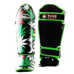 Nuevo Diseño, Protectores de Espinilleras Twins para Muay Thai y Kick Boxing, 100% Cuero Genuino de Alta Calidad, para Entrenamiento y Sparring - Product Image 6