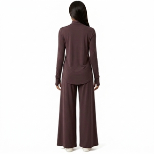 Conjunto Deportivo Musulmán para Mujer, Traje de Yoga Modesto, Ropa Deportiva de Secado Rápido, Transpirable, de Manga Larga - Product Image 2