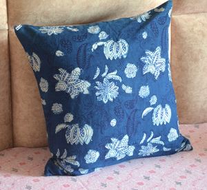 ปลอกหมอนอิงผ้าฝ้ายแท้ 100% พิมพ์ลายด้วยมือ พร้อมขอบเย็บอย่างดี เหมาะสำหรับใช้ในโรงแรม ตกแต่งโซฟา เตียงนอน และบ้าน - Product Image 1