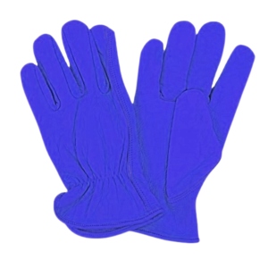 Cowhide Grain Leather <b>Driver</b> <b>Gloves</b> Canvas Safety Working <b>Gloves</b> Industrial Work Hand Arm Protection Comfortable Driving - Product Image 6