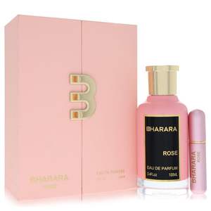 Eau de parfum en vaporisateur Bharara Rose pour femme, parfum séduisant à la rose - Product Image 1