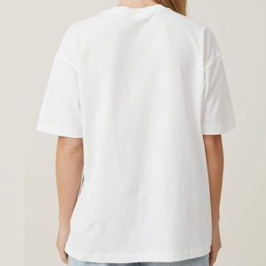 T-shirts pour femmes en coton respirant et confortable, élégants, à col rond, à manches courtes, pour l'été - Product Image 1