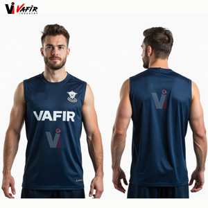 Tenue de football 7v7 sublimée imprimée, avec casque rembourré, gants respirants, antibactériens, anti-UV, séchage rapide, sans manches - Product Image 2