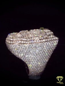 Luxury Panther Face Ring With Moissanite Diamond Iced Out Fashion Jewelry Gift Collection - Product Image 2