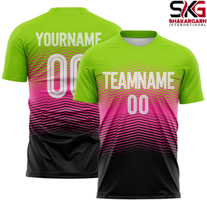 Ensemble d'uniformes de football personnalisés respirants et anti-humidité, maillot et short de football sublimés, vêtements d'équipe 100% polyester - Product Image 2