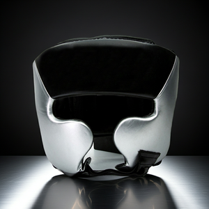 Protector de Cabeza de Boxeo Profesional Premium, Protector Facial de Cuero Genuino Personalizado con Cierre de Velcro y Ventilaciones, Unisex - Product Image 3