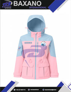 Veste de pluie Jack And Jill Of America Sorority, veste softshell à capuche, veste varsity de haute qualité, veste imperméable pour femmes - Product Image 5