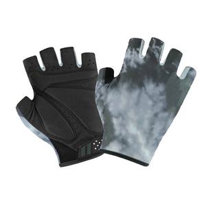 Gants mi-doigts en spandex de qualité supérieure pour adultes, respirants, avec trous d'aération, en fibre de carbone, pour le cyclisme, la moto et la course - Product Image 2