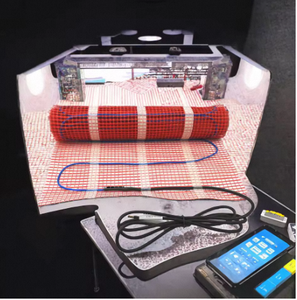 Calentador Eléctrico Duradero KETS WARM 100W/M2 con Termostato WiFi, Diseño Moderno, Tapete Calefactor para Piso, 5 Años de Garantía, Material FEP, Uso en Hoteles - Product Image 1