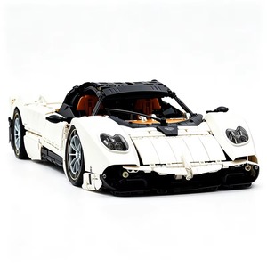 GANRAKU Utopia Supercar 1:8 JD118 Versión Lightning, Motor V12 de 6.0 Litros con Doble Turbo, Plástico ABS, 4688+, Juguete de Bricolaje con Batería - Product Image 1