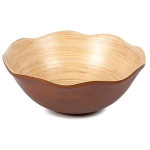 Cuenco de bambú de varios colores recién llegado, forma redonda grande, pintado a mano, tamaño personalizado, ensaladera, cuenco de bambú para cocina y habitación - Product Image 4