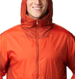 Chaqueta cortavientos negra personalizada para hombre, con media cremallera, con capucha, ligera, protección contra la lluvia y el viento, chaquetas para hombre - Product Image 6