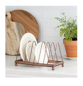 Trending Brass <b>Plate</b> <b>Stand</b> Gold Polish Rack ware Farmhouse Decoration Brass <b>Plate</b> Holder and storage - Product Image 1
